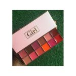 Original 12 Colors Girl Lipsticks Palette Face And Body Paint.