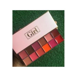 Original 12 Colors Girl Lipsticks Palette Face And Body Paint.