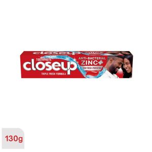Closeup Anti-Bacterial Zinc Triple Fresh Formula Toothpaste 130g