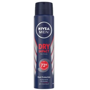 NIVEA Nivea Dry Impact Anti-Perspirant Spray For Men, 72h - 200ml